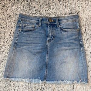 RSQ Blue Denim Mini Skirt